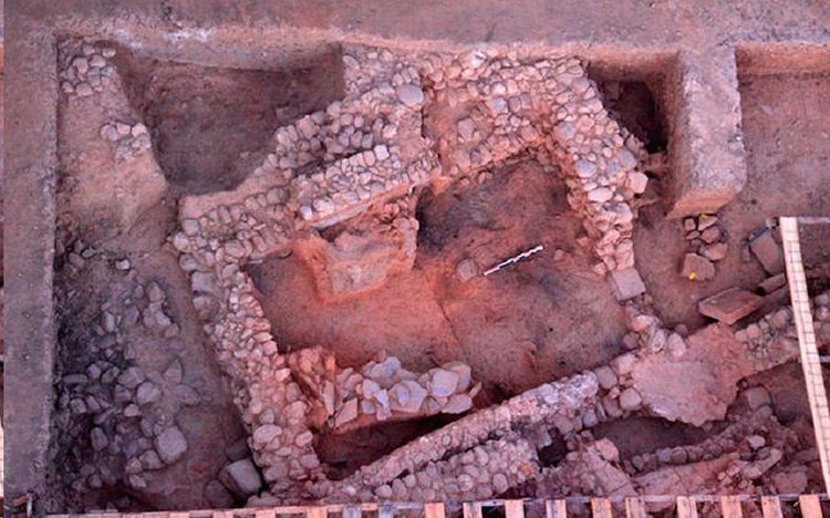 Aghios Vassilios Hill excavation site