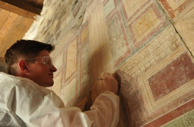 Stabiae's villa conservation