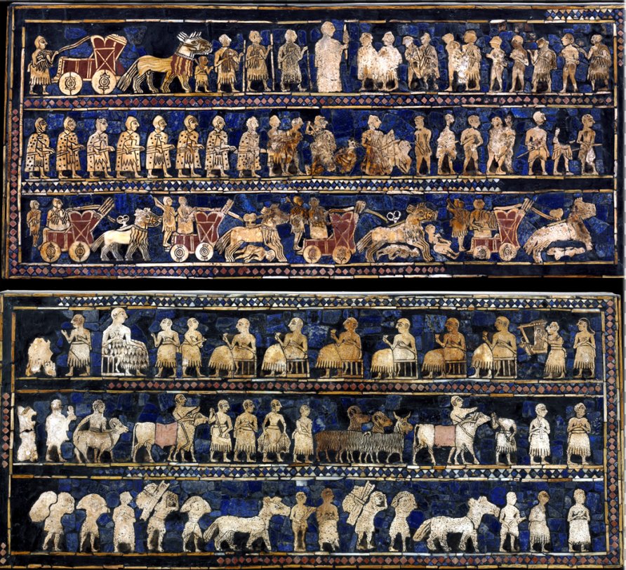 Sumerian ‘The Standard of Ur – ‘War And Peace’