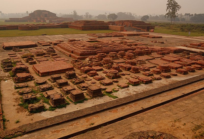 Ruins of Vikramshila. photo credits: wikipedia