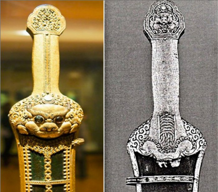 Emperor Yongle’s Sword With A Lion's Face That Guarded The Wielder