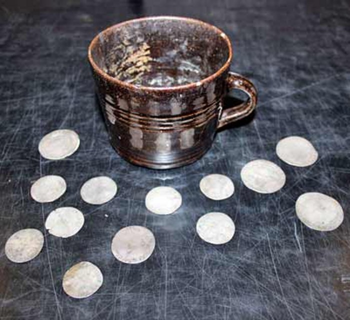 The civil war hoard is going on show at the Grosvenor Museum© Courtesy Chester Unlocked