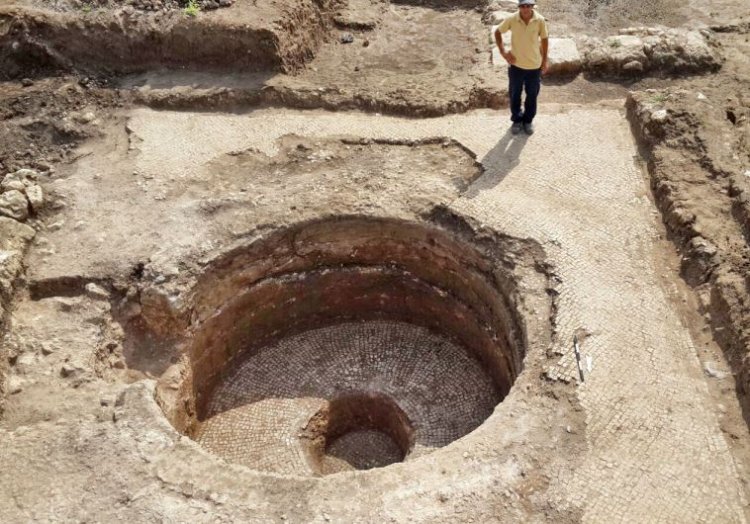 “It is evident that great thought was invested in the engineering and construction,” she said. “The wine press is huge – 3 meters in diameter and 2 meters deep, and could accommodate 20 cubic meters of wine.”