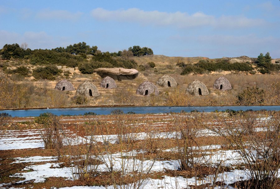 Virtual reconstruction of the camp. Image: Luis Alberto Marcos