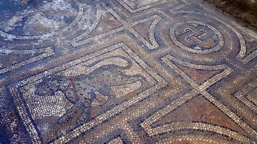 Roman mosaics were a common feature of private homes and public buildings across the empire from Africa to Antioch. Photo credits: DHA Photos