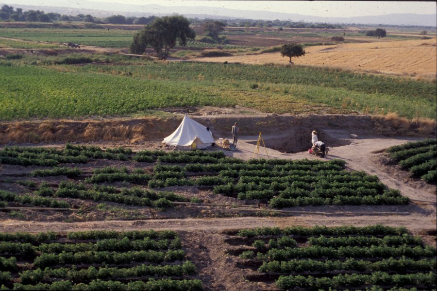 Kumtepe år 1994. Foto: Project Troia, Peter Jablonka.
