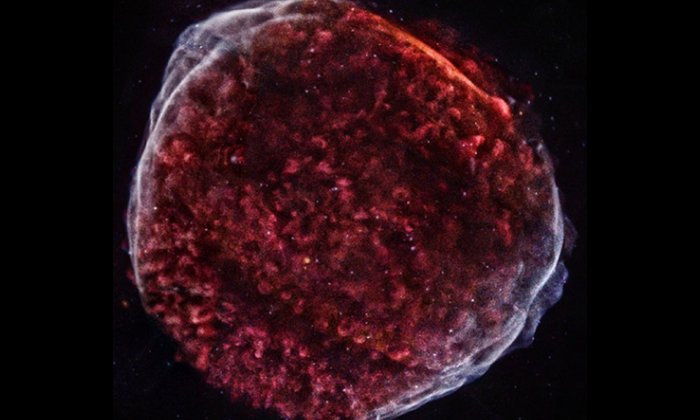Chandra's image of SN 1006. Credits: Chandra/Smithsonian Institute