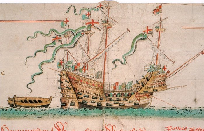 On This Day In History: Favorite Ship Of King Henry VIII ‘Mary Rose’ Sank – On July 19, 1545