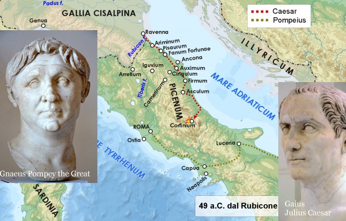 On This Day In History: Julius Caesar Defeated "Pompey The Great" At Pharsalus - On August 9, 48 BC