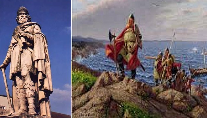Left: King Alfred Statue. Image credit: Kjetil r - CC BY-SA 3.0