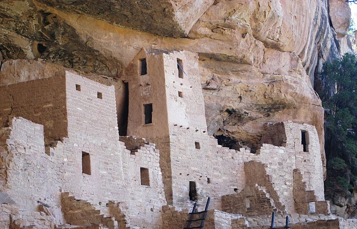 Cliff Palace dwellings; Mesa Verdse National Park