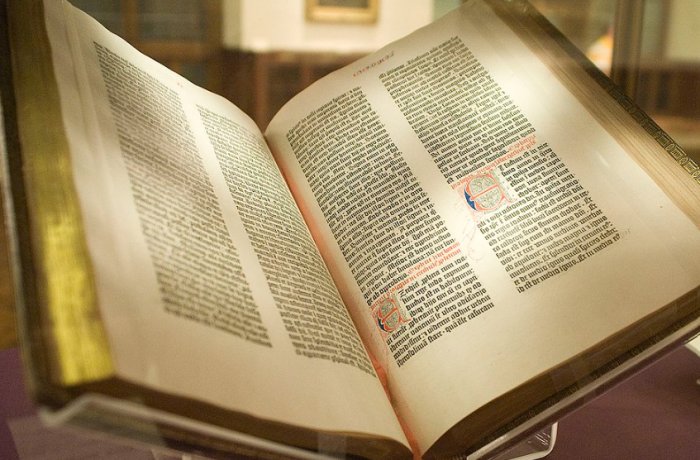 On This Day In History: Gutenberg Prints The First Bible – On Feb 23, 1455