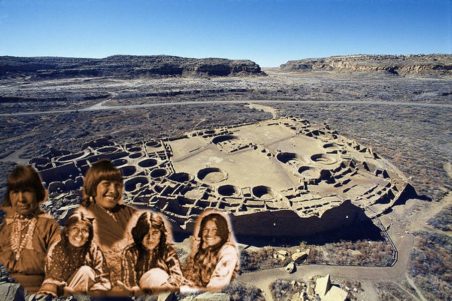Chaco Canyon was a hierarchically organized society with leadership inherited through the maternal line.