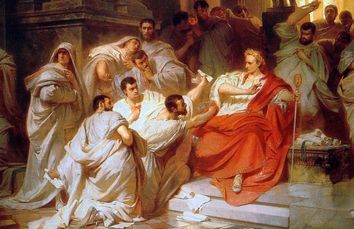 On This Day In History: Julius Caesar Assassinated - On Mar 15, 44 BC