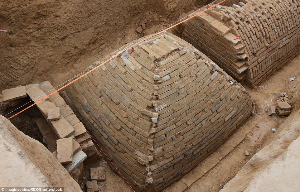 Mysterious Pyramid-Shaped Tomb Discovered In China