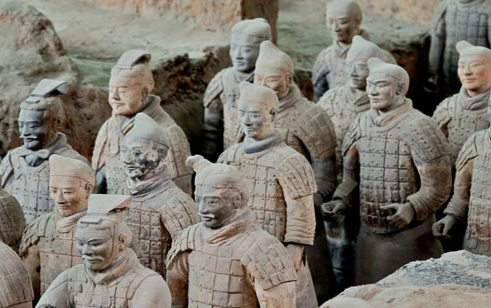 Terracotta Army, nr. Xi'an.