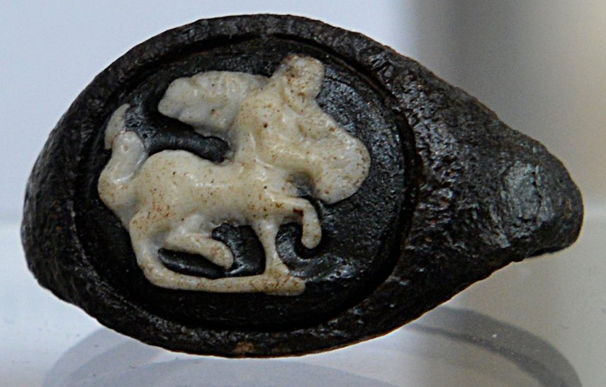 Roman treasures at the site of Tiel, Netherlands