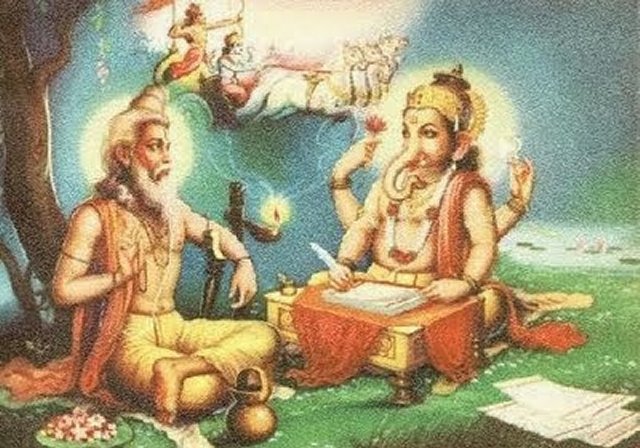 Ganesha - one of the five prime Hindu deities (Brahma, Vishnu, Shiva and Durga being the other four). Ganesha has an elephantine countenance with a curved trunk and big ears, and a huge pot-bellied body of a human being. He is the Lord of success and destroyer of evils and obstacles. He is also worshipped as the god of education, knowledge, wisdom and wealth.