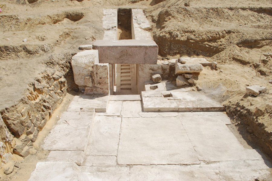 Remains of 13th Dynasty, Dahshur Necropolis. Image credit: Ministry of Antiquities, Egypt