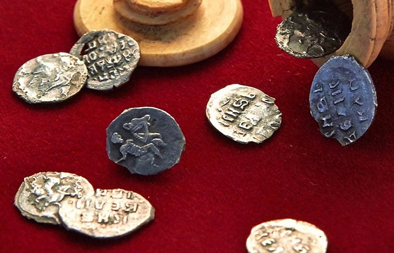 SIlver coins date back to Ivan the Terrible's times. Image credit: TASS