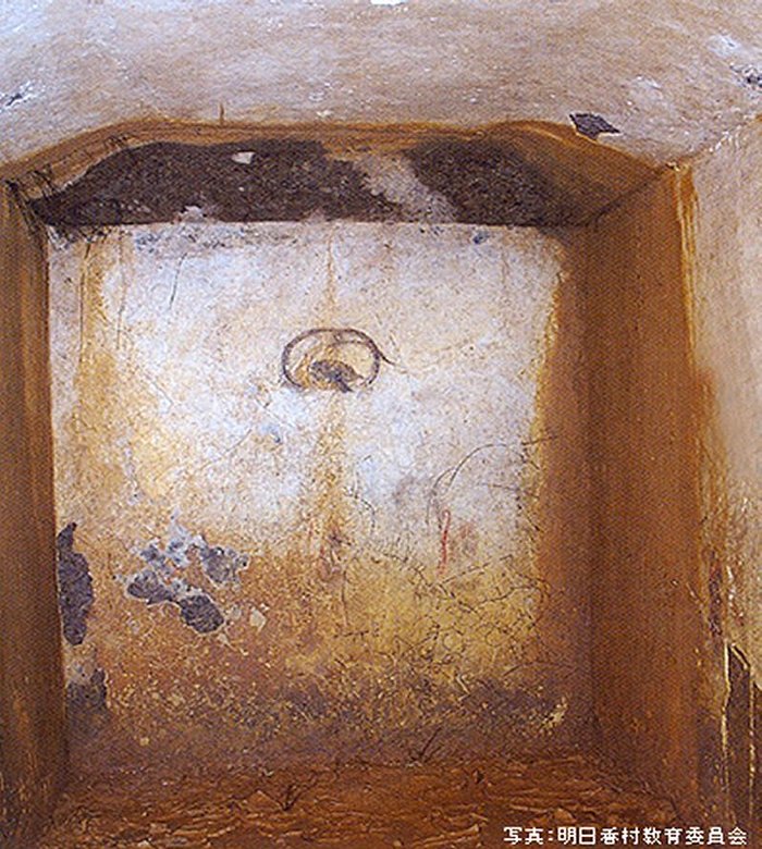 Kitora Tomb inside. (Photo credit: Agency for Cultural Affairs)