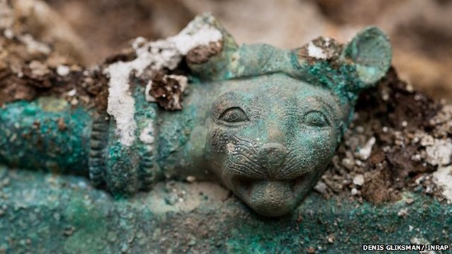 Tomb of Celtic Prince in France