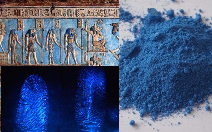 Ancient Egyptian Blue Powder Makes Fingerprints Glow And Will Be Used By Crime Scene Investigators