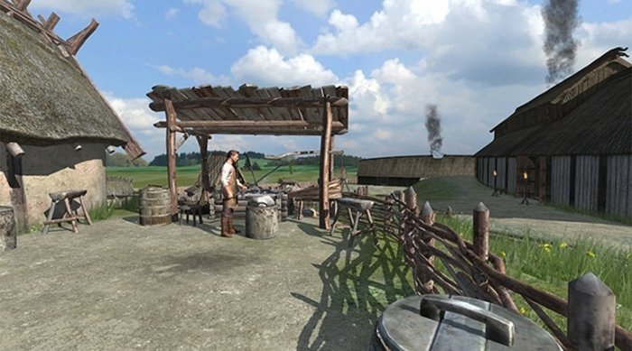 Gamla Uppsala virtual look - Image credit: Disir productions AB