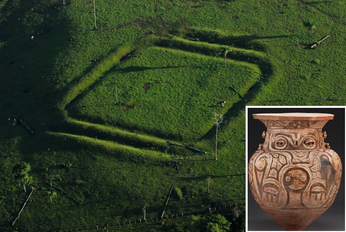Were Mysterious Ancient Man-Made Earthworks In The Amazon Forest Ancient Ritual Communication Spaces?