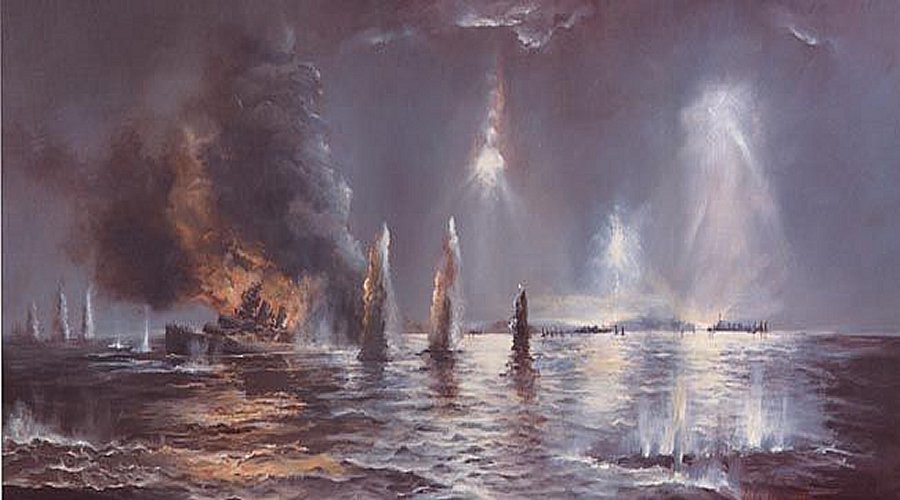 U.S. cruisers and destroyers defeated a Japanese naval contingent off Cape Esperance during the Guadalcanal campaign.