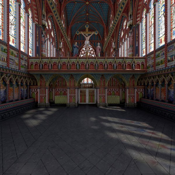 3D Reconstruction Of ‘Lost Chapel’ Of Westminster Palace