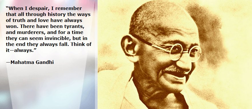 Mahatma Gandhi