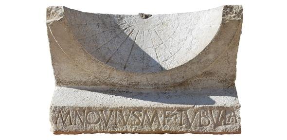 Rare 2,000-Year-Old Intact Sundial With Inscription Discovered In Italy