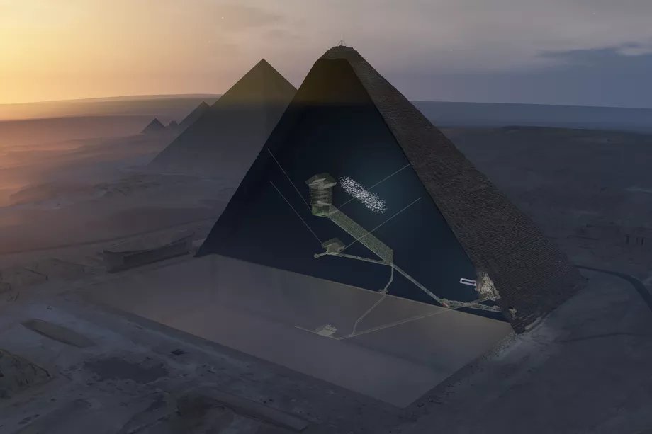 Cosmic Rays Reveal Mysterious Void Inside Great Pyramid – What’s Hiding Inside?