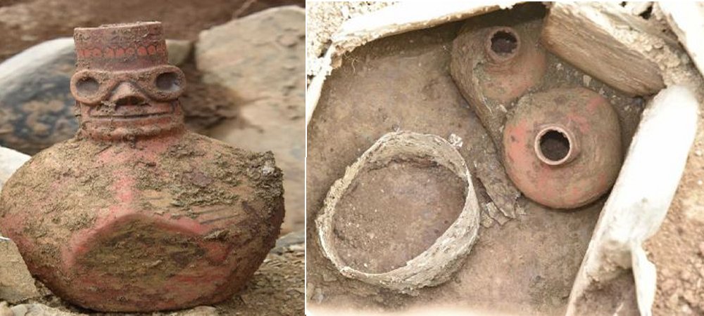 artifacts related to Wari Culture, Peru. Images credit: Photo: ANDINA/Difusión