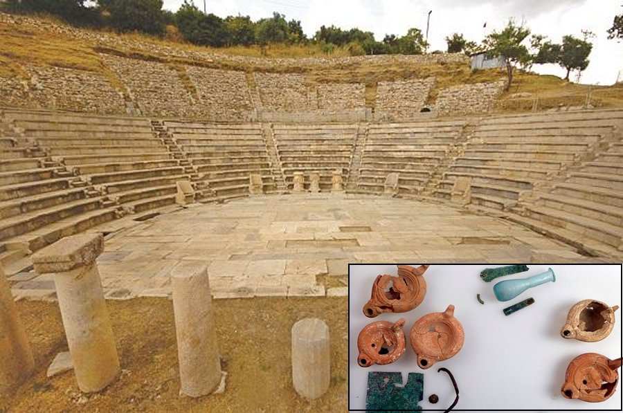 Ancient city of Metropolis - ruins