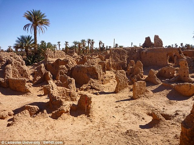 Garamantes ruins