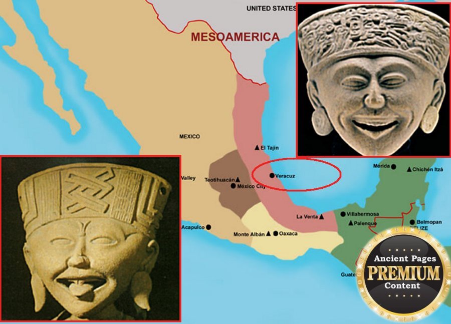Curious Pre-Columbian Clay Figurines With Smiling Faces From Veracruz