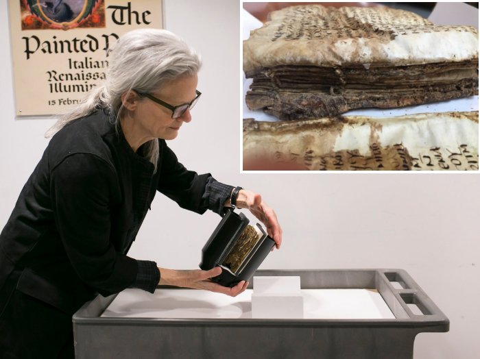 Ancient Biblical Manuscript M.910 We Are Afraid To Open May Contain A Surprise
