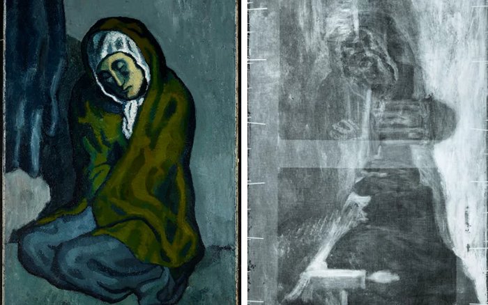 Hidden Details Discovered In Picasso’s Painting The Crouching Woman