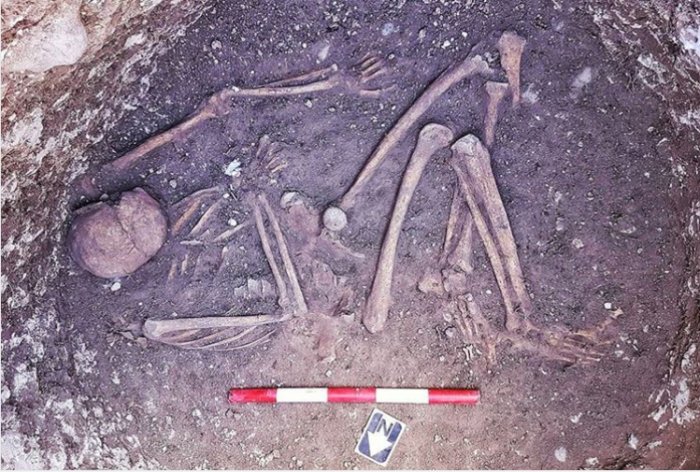 Rare Iron Age Crouch Burial Discovered At The Margate Caves Site In Kent, UK