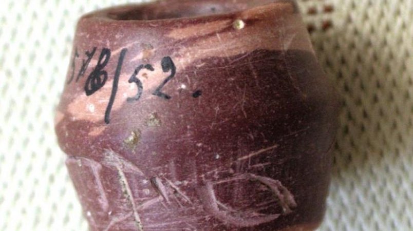 Unique Medieval Spindle Whorl With Cyrillic Inscription Discovered In Poland