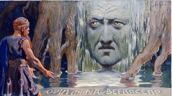 Giant Mimir And The Well Of Wisdom In Norse Beliefs