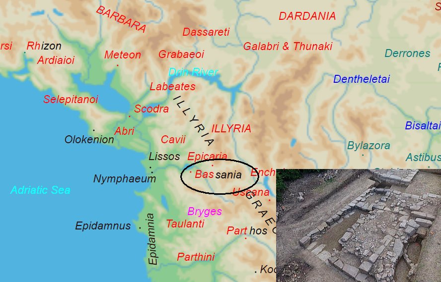 city of Bassania location