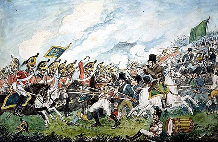 Battle of Vinegar Hill 1798. Source https://en.wikipedia.org/wiki/File:Vinhill.gif
