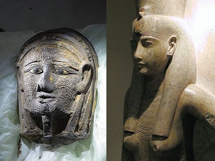 Rare Gilded Mask Discovered On Mummy Of Ancient Egyptian Priest Serving Sky Goddess Mut