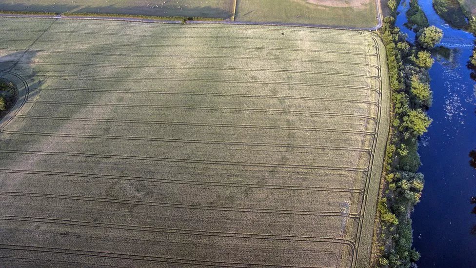 Ancient site found in Meath's Boyne Valley. Image credit: Anthony Murphy/ via BBC
