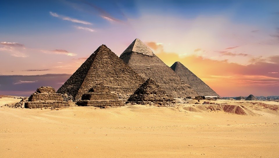 pyramids Giza, Egypt