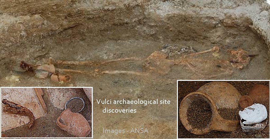 A treasure of coins from the 3rd century B.C. was found intact. Image credit: ANSAmed