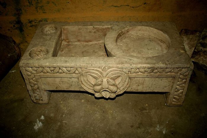 Purification basin. Image credit: Supreme Council of Antiquities via Ahram Online